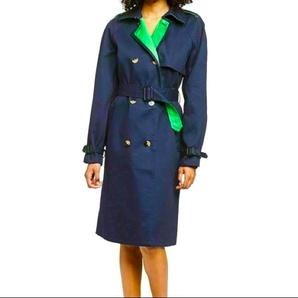 3.1 Phillip Lim for Target Jackets & Blazers - NWT 3.1 Phillip Lim Blue Green Trench Coat